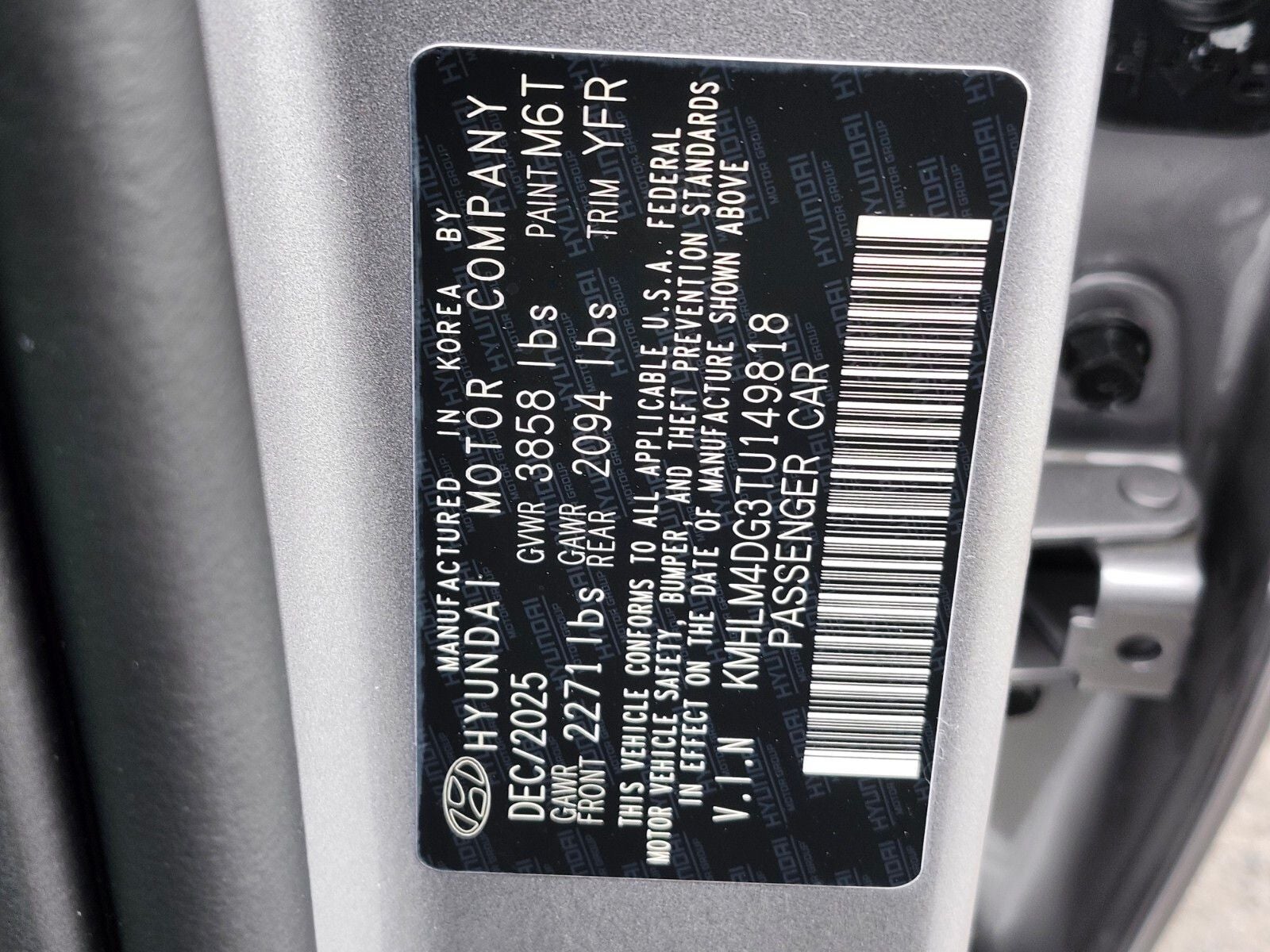 2026 Hyundai ELANTRA SEL Sport