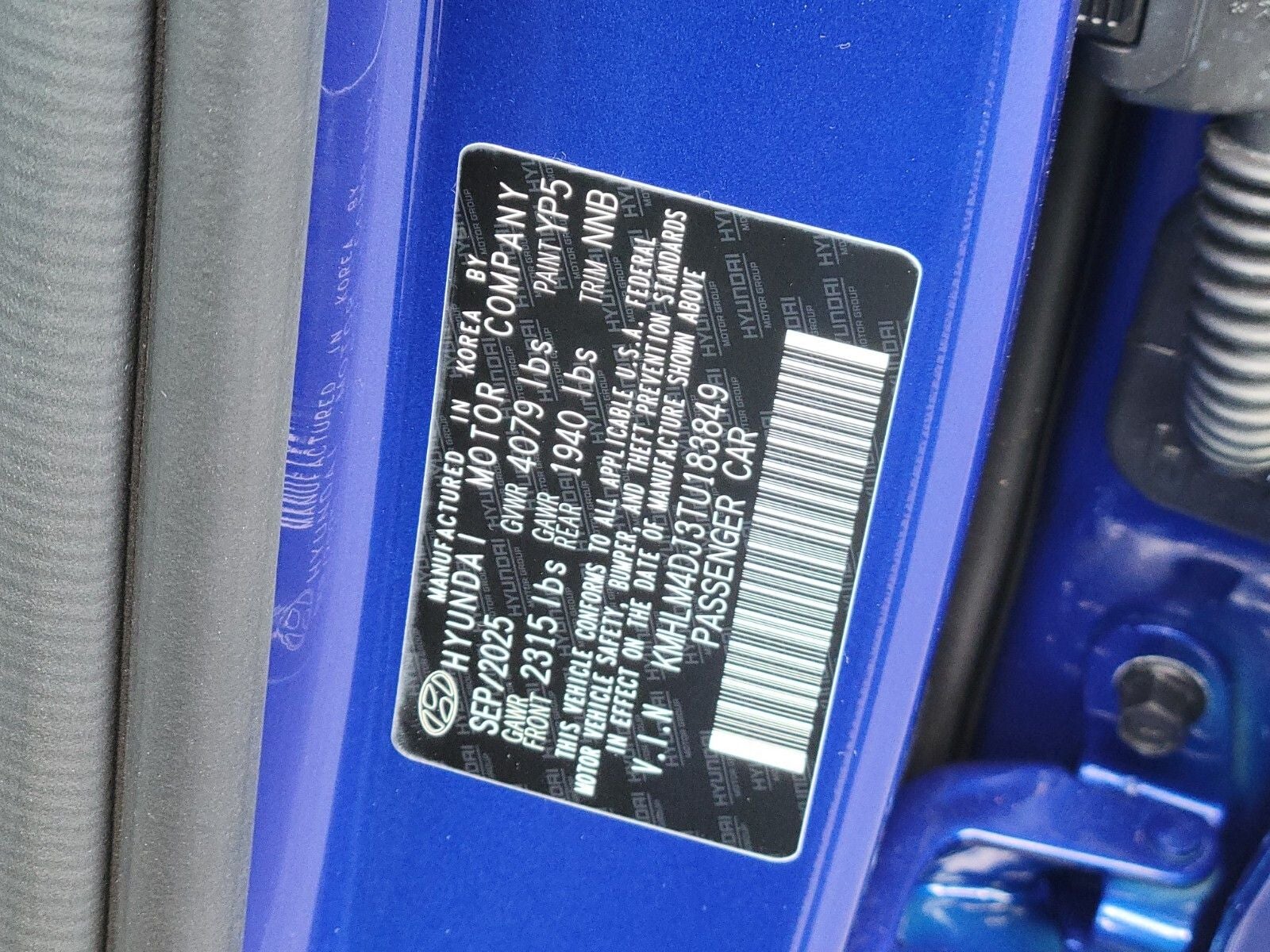 2026 Hyundai ELANTRA HYBRID SEL Sport