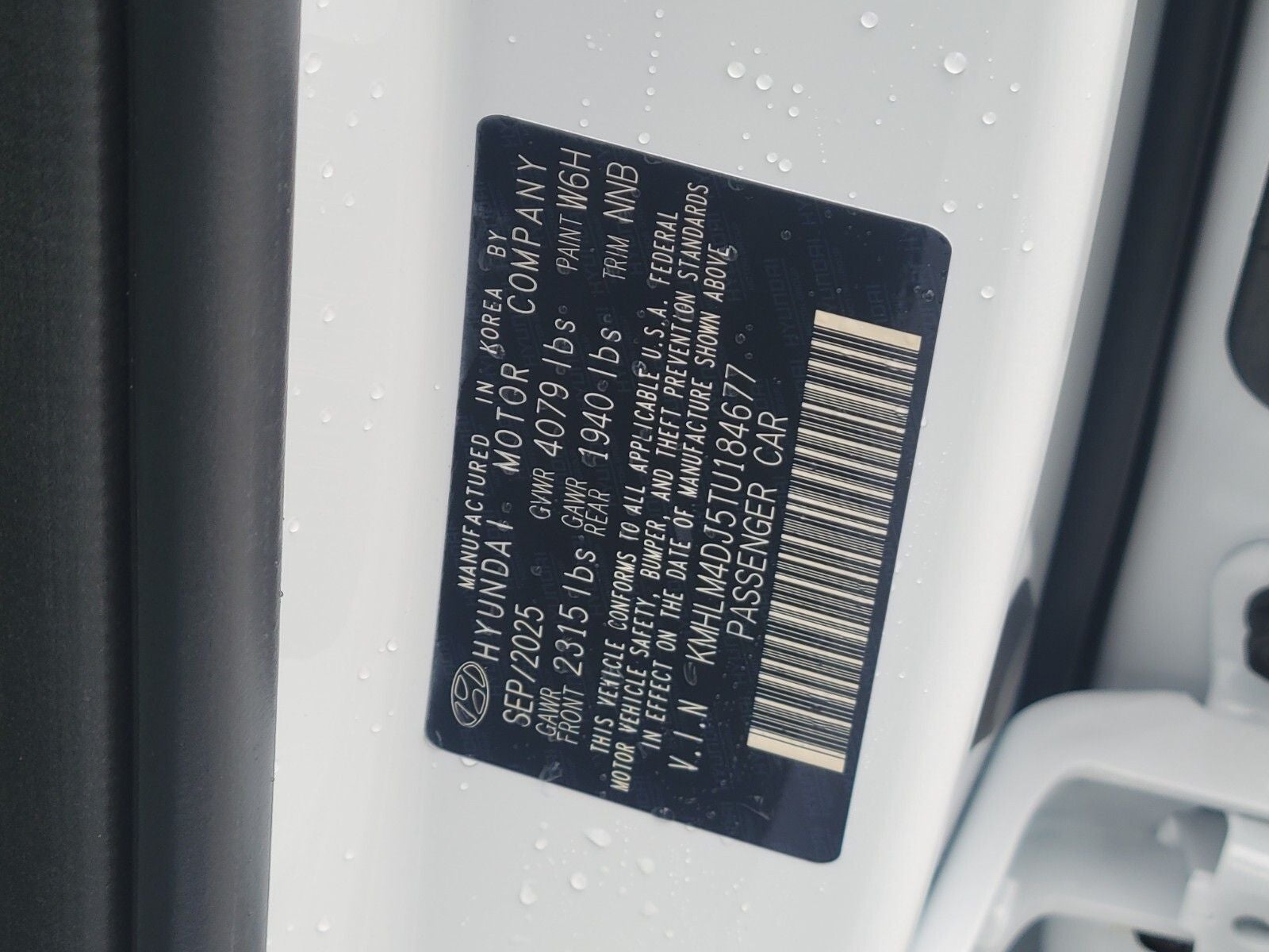 2026 Hyundai ELANTRA HYBRID SEL Sport