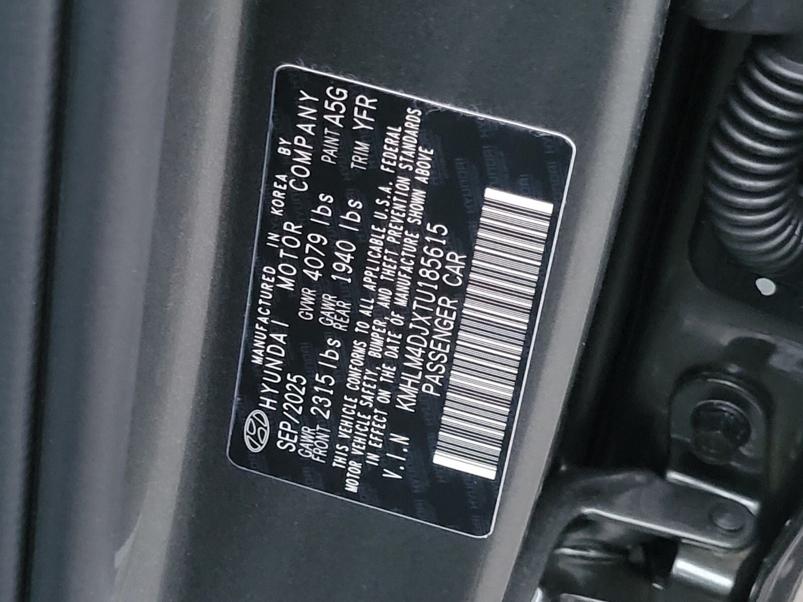 2026 Hyundai ELANTRA HYBRID Blue