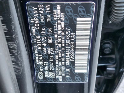 2023 Hyundai ELANTRA HYBRID Limited