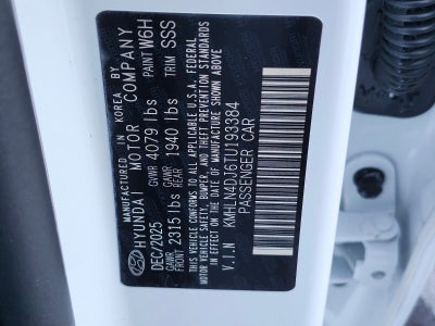 2026 Hyundai ELANTRA HYBRID Limited