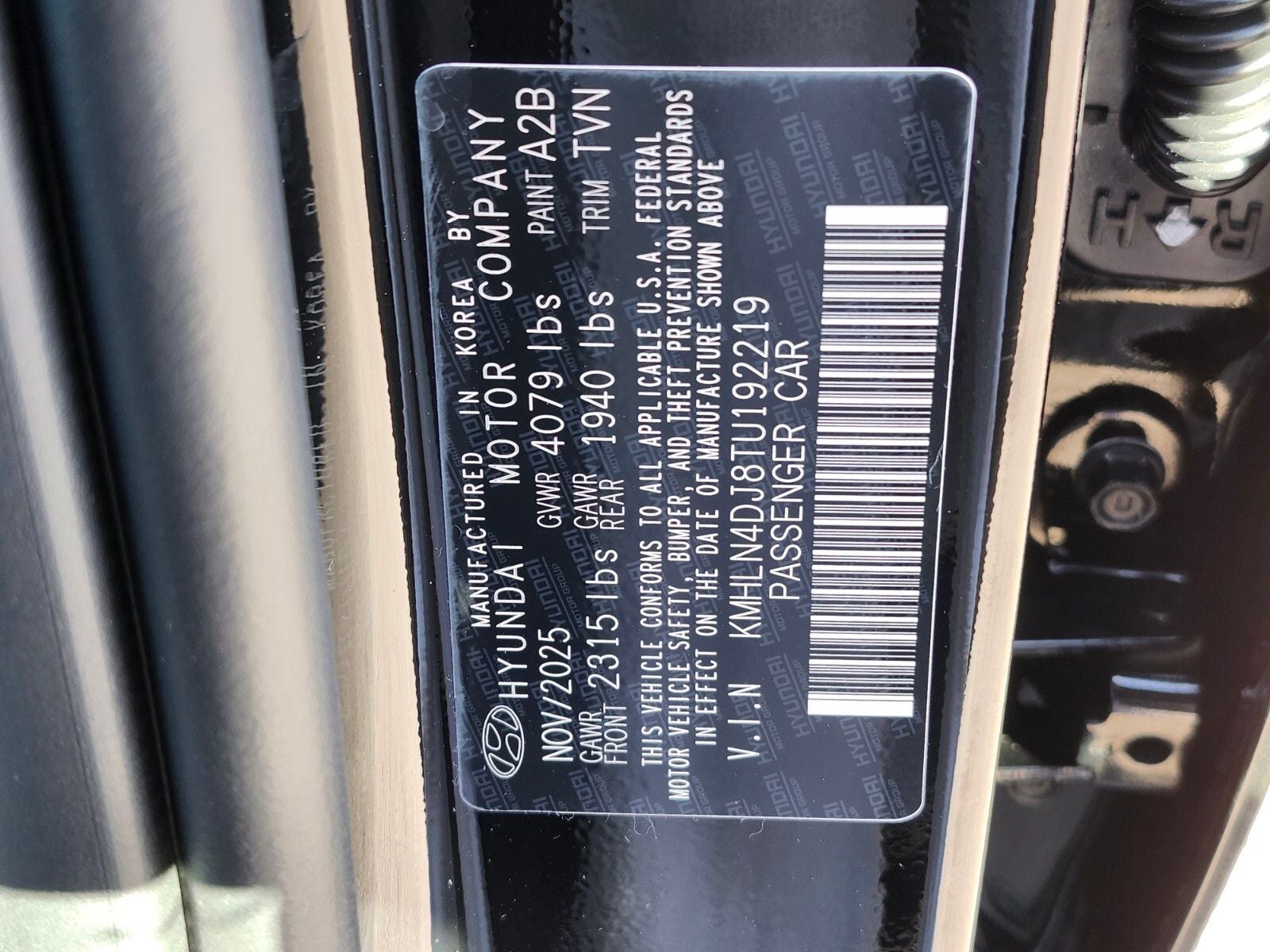 2026 Hyundai ELANTRA HYBRID Limited