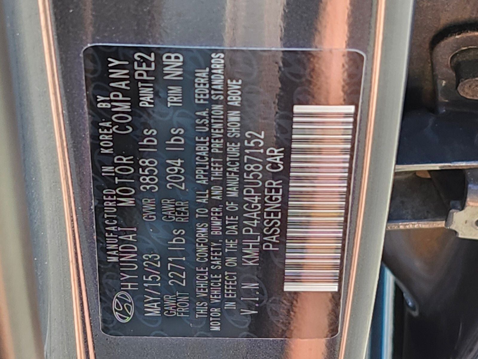 2023 Hyundai ELANTRA Limited