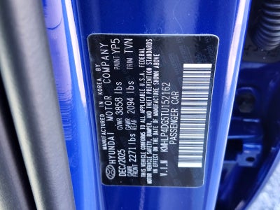 2026 Hyundai ELANTRA Limited