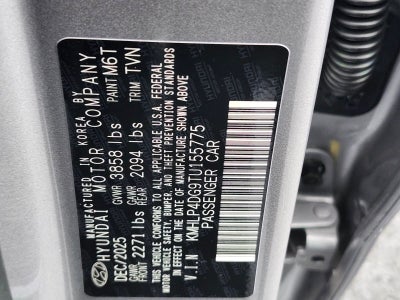 2026 Hyundai ELANTRA Limited