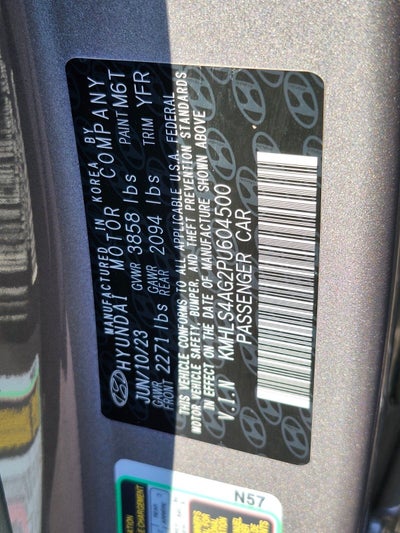 2023 Hyundai ELANTRA SEL