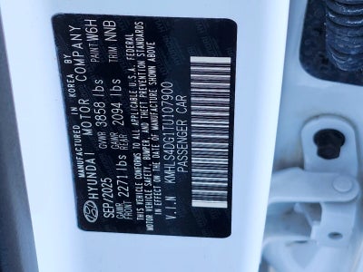 2026 Hyundai ELANTRA SEL Sport