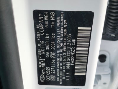 2026 Hyundai ELANTRA SEL Sport