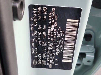 2026 Hyundai VENUE SE