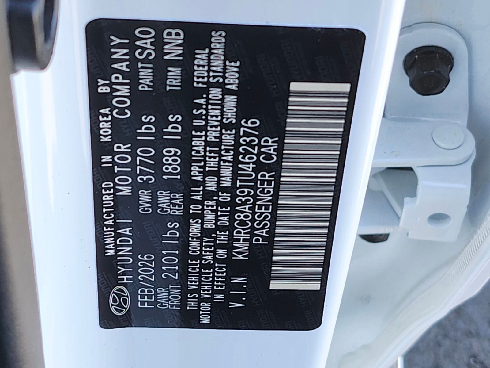 2026 Hyundai VENUE SEL