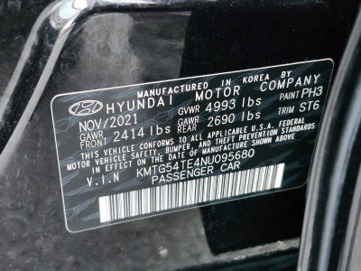 2022 Genesis G70 3.3T