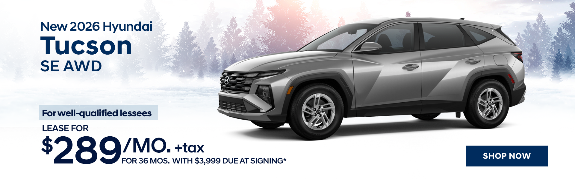 New 2026 Hyundai Tucson SE AWD