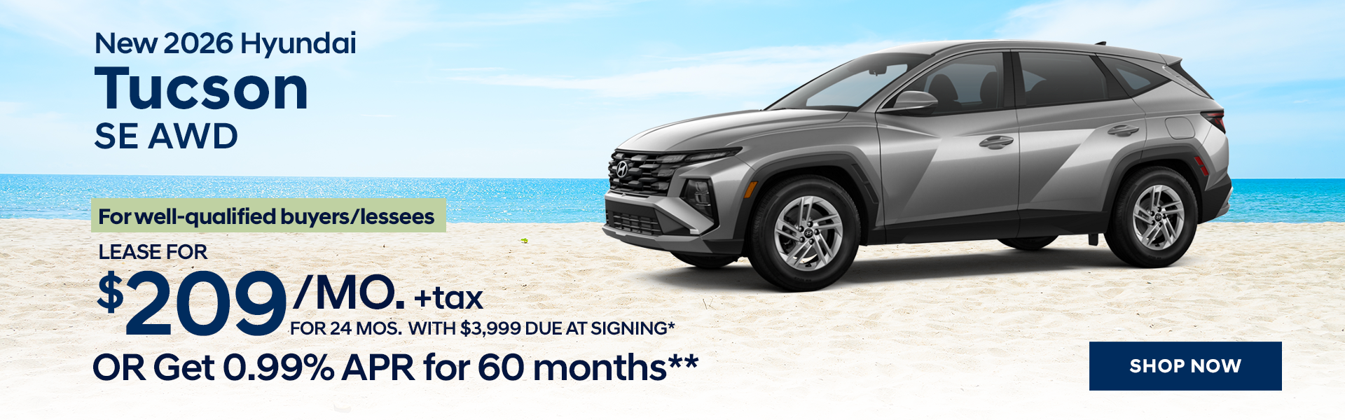 New 2026 Hyundai Tucson SE AWD