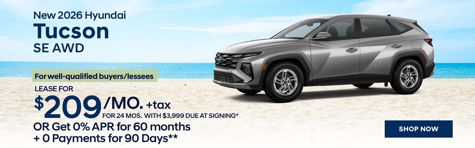 New 2026 Hyundai Tucson SE AWD