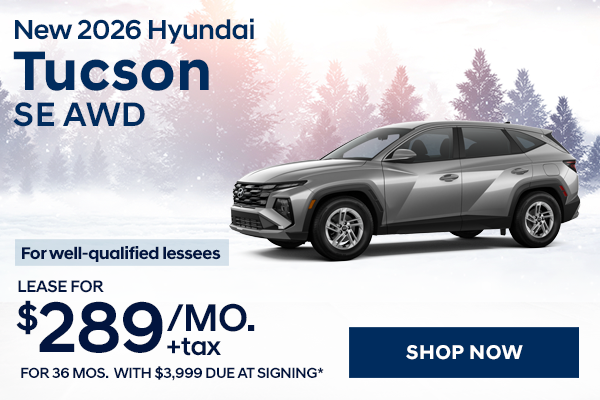 New 2026 Hyundai Tucson SE AWD